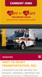 Mobile Screenshot of harttoheartambulance.com