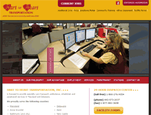 Tablet Screenshot of harttoheartambulance.com